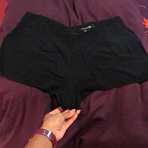 Black shorts